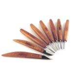 Narex NX314 - 8-Piece Mini Carving Chisel Set Wooden Presentation Box