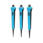 OX Tools OX101 - Pro Nail Punch w/ Grip 3-Pack - 1.6mm, 2.4mm, 3mm