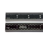 PEC Tools PEC101 - 16R Rigid Black Chrome Rulers