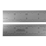 PEC Tools PEC102 - 16R Rigid Satin Chrome Rulers
