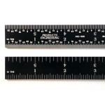 PEC Tools PEC106 - 4R Rigid Black Chrome Rulers