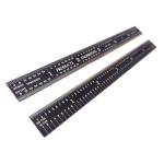 PEC Tools PEC109 - 5R Flexible Black Chrome Ruler