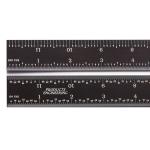 PEC Tools PEC114 - 5R Rigid Black Chrome Rulers