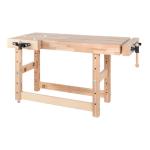 Pinie PIN216 - PROFI I/II Workbench with Front Vise and Chain Drive Spindle Vise