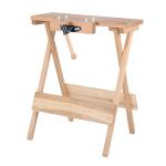 Pinie PIN214 - Mobile Worktable with Vise Including Wooden Handle