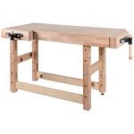Pinie PIN215 - PROFI Workbench with Two Heavy Duty Woodworking Vises