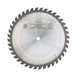 Ridge Carbide RC102 - 10" SUPER COMBO Full Kerf Blade | 40 Teeth, AR 4+1 Grind, +15&deg; Hook, 5/8" Bore, 0.094" Thick Plate, 0.125" Kerf | For Cutting Wood & Sheet Goods