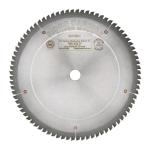 Ridge Carbide RC107 - 12" SUPER MITER Full Kerf Blade | 80 Teeth, AR 4+1 Grind, -2&deg; Hook, 1" Bore, 0.095" Thick Plate, 0.125" Kerf | For Crosscutting Wood & Sheet Goods