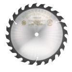 Ridge Carbide RC109 - 10" SUPER RIP Full Kerf Blade | 24 Teeth, FTG Grind, 20&deg; Hook, 5/8" Bore, 0.087" Thick Plate, 0.125" Kerf | For Efficient Ripping
