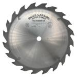 Ridge Carbide RC115 - 10" SUPER COMBO Full Kerf Blade | 20 Teeth, AR 4+1 Grind, +20&deg; Hook, 5/8" Bore, 0.094" Thick Plate, 0.125" Kerf | For Efficient Cutting of Hardwood