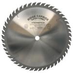 Ridge Carbide RC124 - 10" SUPER COMBO Thin Kerf Blade | 48 Teeth, ATB Grind, +20&deg; Hook, 5/8" Bore, 0.062" Thick Plate, 0.094" Kerf