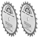 Ridge Carbide RC152 - 8" Box & Finger Joint Set | 30 Teeth, +10&deg; Hook, 5/8" Bore