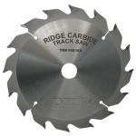 Ridge Carbide RC160 - 168mm Rip Track Saw Blade | 16 Teeth, ATB Grind, 20&deg; Hook, 20mm Bore, 1.2mm Thick Plate, 1.8mm Kerf