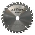 Ridge Carbide RC161 - 168mm COMBO Track Saw Blade | 28 Teeth, ATB Grind, 15&deg; Hook, 20mm Bore, 1.2mm Thick Plate, 1.8mm Kerf