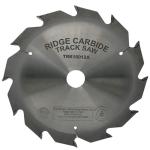 Ridge Carbide RC165 - 160mm Rip Track Saw Blade | 12 Teeth, ATB Grind, 20&deg; Hook, 20mm Bore, 1.6mm Thick Plate, 2.2mm Kerf