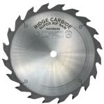Ridge Carbide RC189 - 10" SUPER RIP Full Kerf Blade | 20 Teeth, FTG Grind, 20&deg; Hook, 5/8" Bore, 0.094" Thick Plate, 0.125" Kerf | For Efficient Ripping