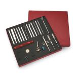 Robert Sorby RS429 - 18-Piece Modular Micro Turning Set