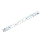 Shinwa SW124 - 300mm Metric Stainless Steel Center-Finding Rule