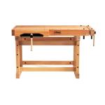 Sjobergs SJ101 - European Beech Elite 1500 Professional Workbench 59" x 29" with 3-3/8" Top