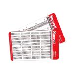 Starrett ST120 - Pocket Card Set with Decimal Equivalents and Metric Conversions 3" x 5"