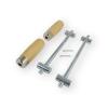 thumbnail image 2 of Taytools 10-Inch Wooden Hand Screw Clamp Kit – Includes Rods, Pivot Nuts, And Handles 2 of 3