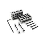 Taytools TT574 - 1-2-3 Blocks Pair 23 Hole with Attachment Hardware Kit