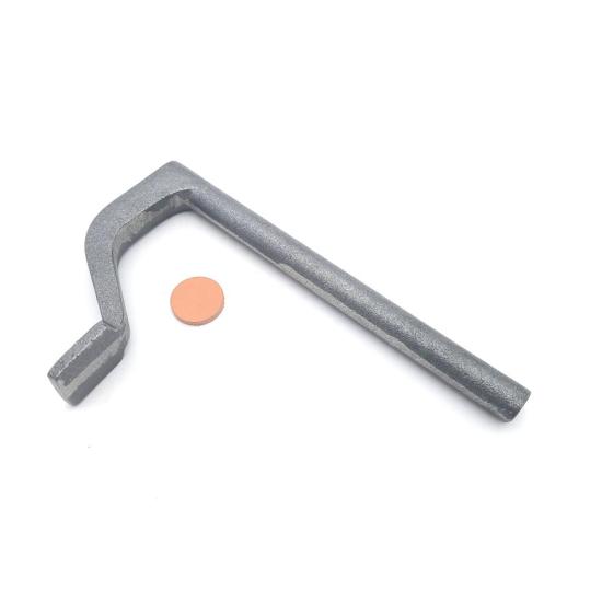 Workbench Holdfast with Leather Pad Ductile Cast Iron