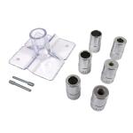 Taytools TT309 - Dowel Drilling Guide Jig Kit 3" Square Base Hardened Guides