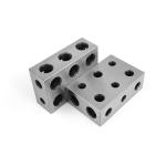 Taytools TT551 - 1-2-3 Blocks Matched Pair Hardened Tool Steel Multiple Hole Configurations