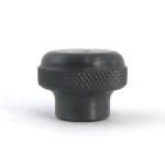 Taytools TT550 - Domed Knurled Knob 1" Diameter with 1/4-20 Tapped Hole Steel Blackened Finish