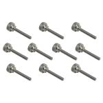 Taytools TT546 - 10 Piece 303 Stainless Steel Diamond Knurled Thumb Screw Sets