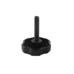 Taytools TT548 - Rosette Thumbscrew Knobs with 1/4-20 Threads 1-1/2" Long Alloy Steel Stud