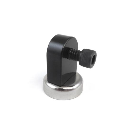 Miniature Magnetic Base for Dial Indicators with 40 Pounds Holding Power. Size 1-1/4 inch x 1 inch