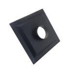 Taytools TT216 - 12" x 12" x 2.5" ABS Plastic Flange, 4" OD