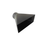 Taytools TT220 - 10" x 4" x 9" Deep ABS Plastic Dust Hood, 4" OD