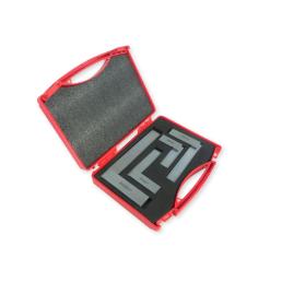 Taytools 2-3/4 Inch Precision 2 Piece Machinist Square - Accurate To 0.001" Over Full Blade Length