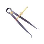 Taytools TT318 - Yankee Spring Inside (ID) Calipers Quick-Adjust Nut Brass