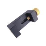 Taytools TT332 - Brass and Anodized Aluminum Ruler Stop for Rules 7/8" to 1-1/8" Wide