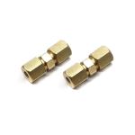 Taytools TT338 - 2-Pack Solid Brass Handle Brake Line Compression Fittings for Accu-Burr &trade; Dual-Sided Carbide Scraper Burnisher