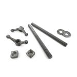 Taytools TT364 - Twin Screw Vise with 10" Long 3/4"-10 Threaded Rods, 4-1/2" Cast Knobs, Square Nuts and Washers