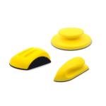 Taytools TT383 - 3-Piece Hand Sanding Block Set with "Mouse", Round and Detail for 5" Hook & Loop Sanding Discs