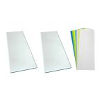 Taytools TT398 - Two Sheets 5/16 x 5 x 12 Float Glass and 7 Sheets 3M&trade; PSA Lapping Film for Scary Sharp System