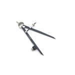 Taytools TT425 - Premium Spring Divider / Compass with Pencil Holder, Fine Adjustment and Hardened Points