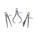Taytools TT426 - 3-Piece Set Premium Yankee Spring Dividers, Inside (ID) & Outside (OD) Calipers and Compass