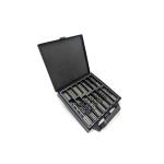 Taytools TT429 - 100-Piece Mixed Drill Bit Set, HSS Twist, HCS Brad Point