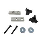 Taytools TT453 - 2-Piece Expandable Miter Gauge Slot Fixture Hold Down Kit