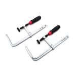Taytools TT477 - 2-Pack Tracksaw/MFT Clamps, 530 lbs. Clamping Pressure, 2.5" Throat Depth, 7" Max Opening