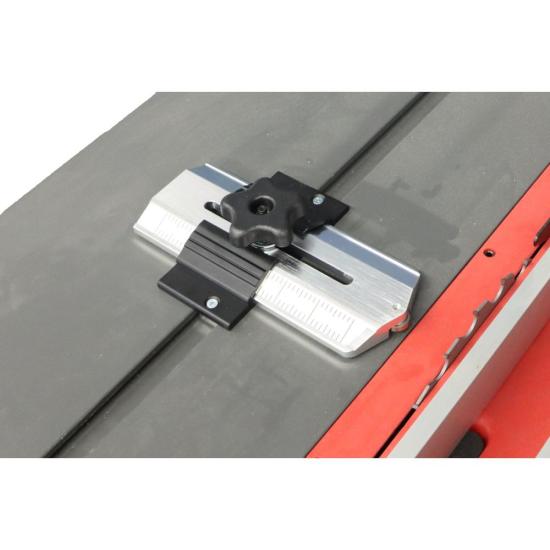 Thin Rip Tablesaw Jig, Solid Anodized Aluminum, Fits 3/4" x 3/8 Miter Slots