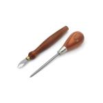 Taytools TT640 - Rosewood Handle Scratch Awl and Dual Bevel Marking Knife Bundle