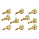 Taytools TT655 - 10-Piece Solid Brass Diamond Knurled Thumb Screw Sets